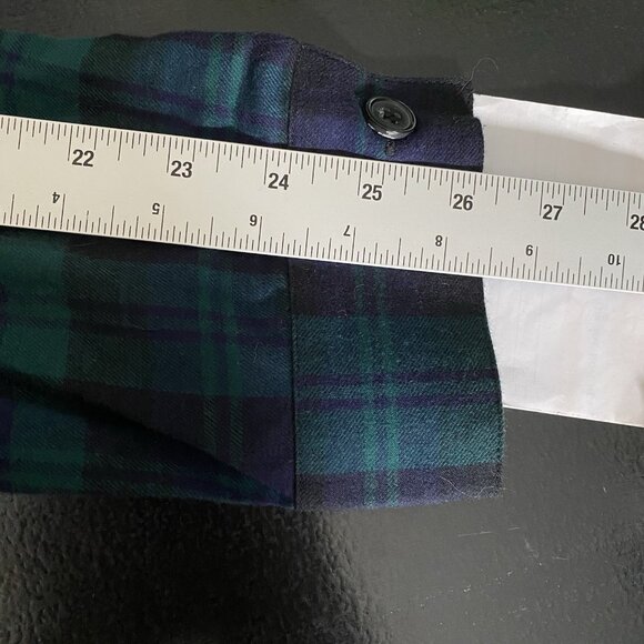 Onepiece Norwegian The Checked Pyjamas Unisex Small Green Tartan Plaid Jumpsuit - Picture 15 of 16